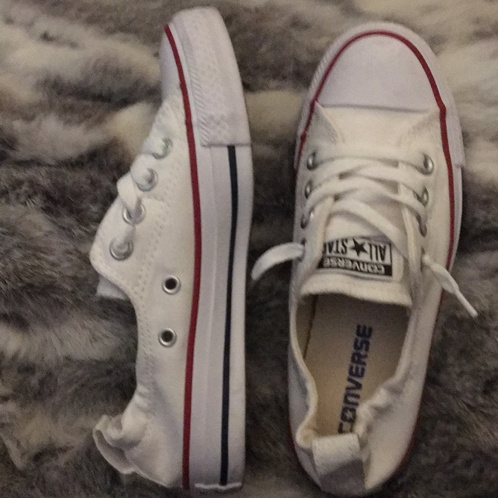 Converse White CT Shoreline Slip On Women Size 5